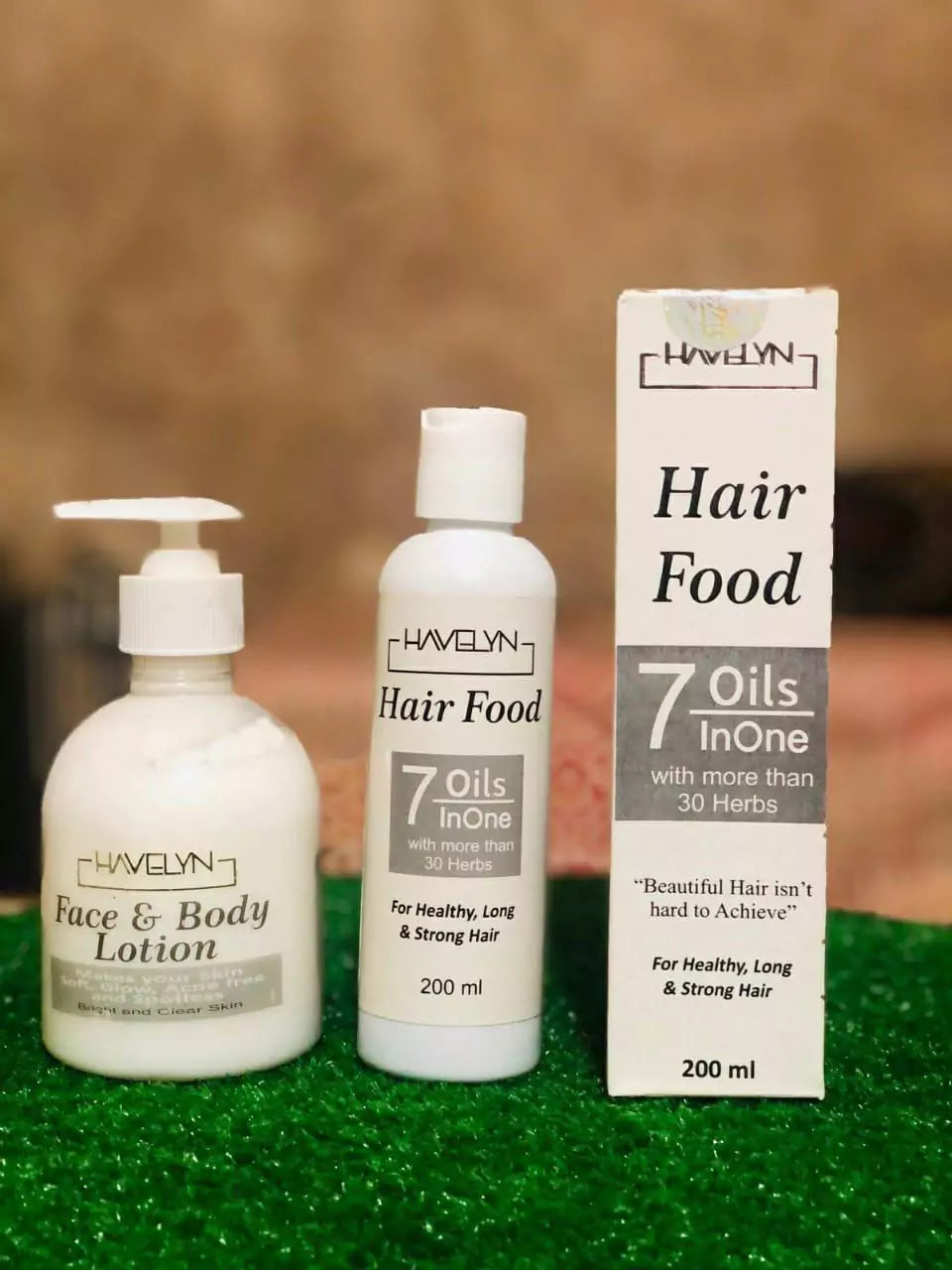 Skincare & Haircare Bundle - 3 in 1 Solution for All Your Beauty Needs