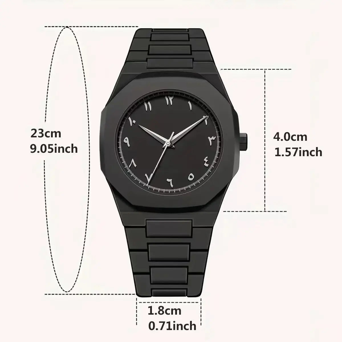 Arabic Aura Watch For Men