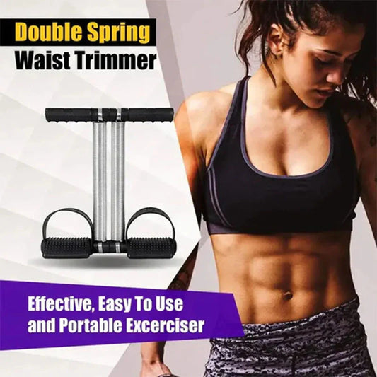 Tummy Trimer For Men & Women- Sculpt Your Abs & Reduce Belly Fat Effortlessly (Double Spring)