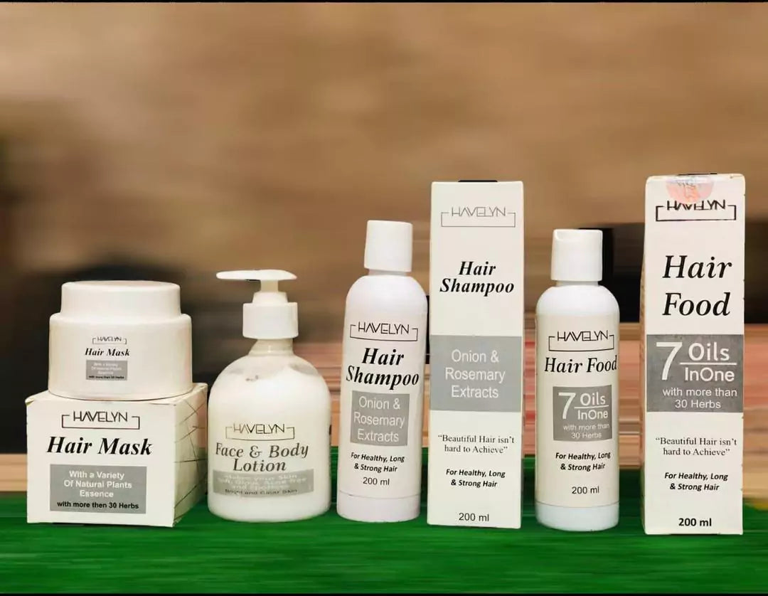 Skincare & Haircare Bundle - 3 in 1 Solution for All Your Beauty Needs