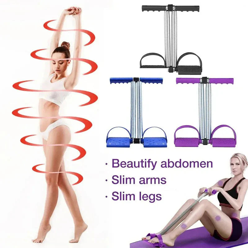 Tummy Trimer For Men & Women- Sculpt Your Abs & Reduce Belly Fat Effortlessly (Double Spring)