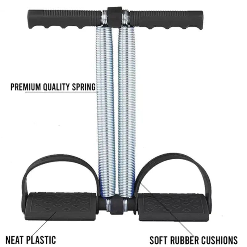 Tummy Trimer For Men & Women- Sculpt Your Abs & Reduce Belly Fat Effortlessly (Double Spring)