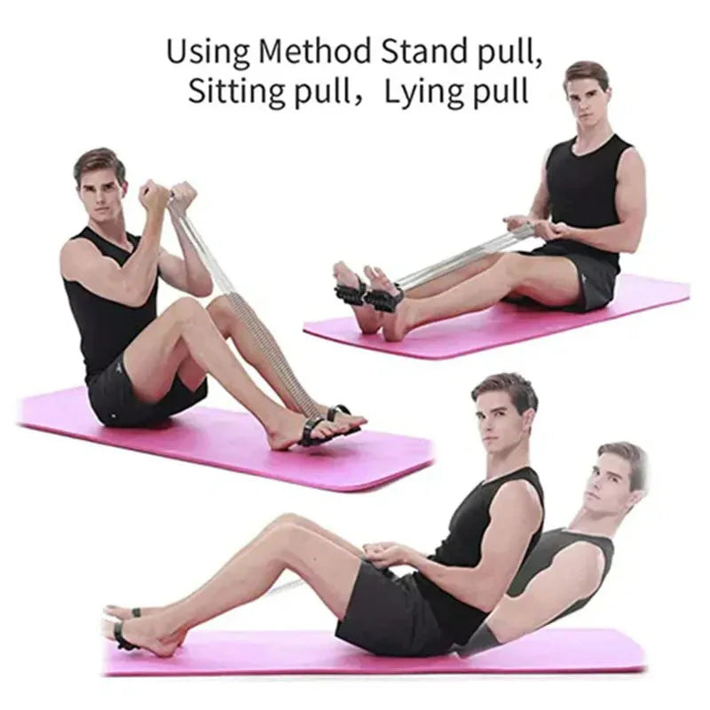 Tummy Trimer For Men & Women- Sculpt Your Abs & Reduce Belly Fat Effortlessly (Double Spring)