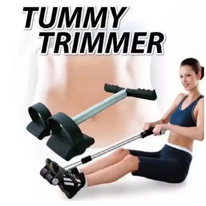 Tummy Trimer For Men & Women- Sculpt Your Abs & Reduce Belly Fat Effortlessly (Double Spring)