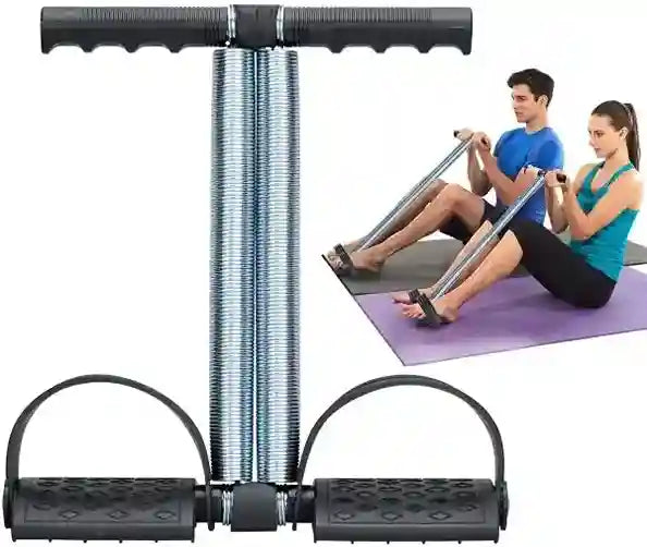 Tummy Trimer For Men & Women- Sculpt Your Abs & Reduce Belly Fat Effortlessly (Double Spring)